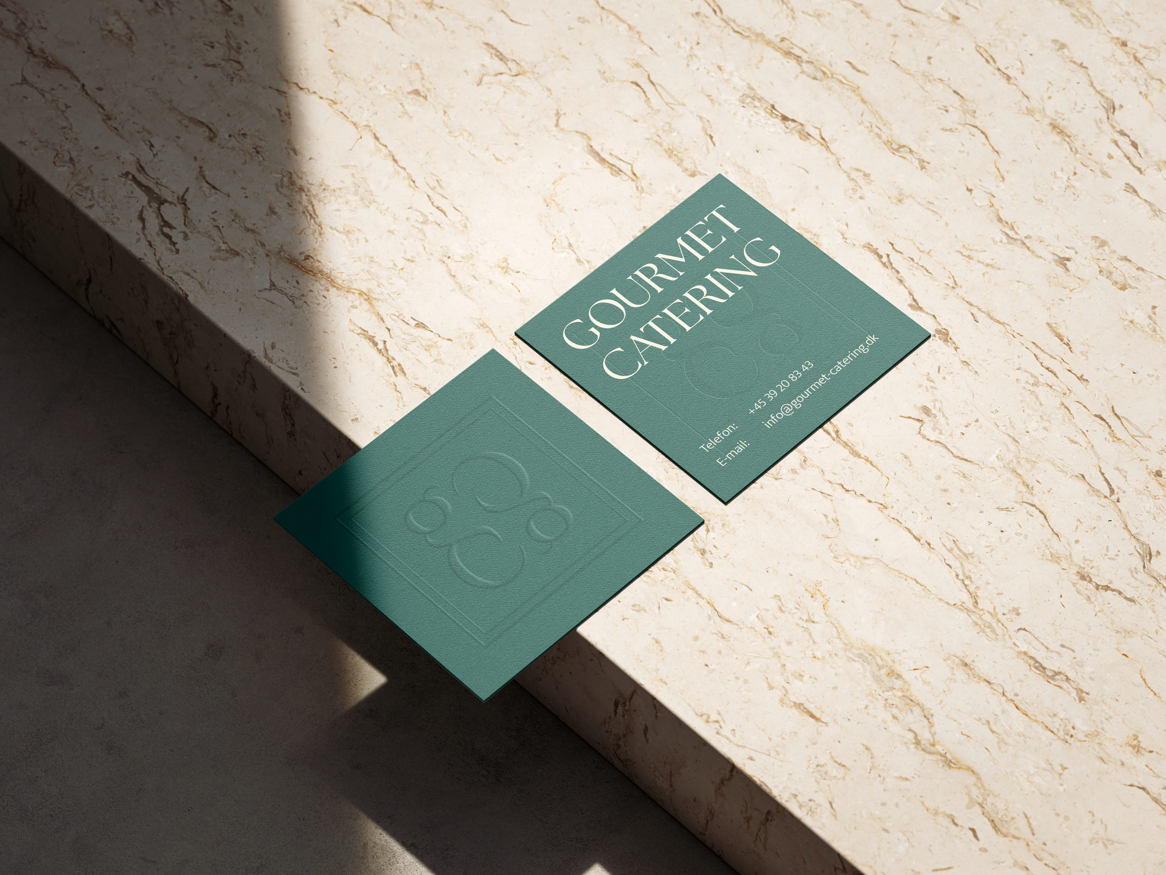 Business Card Gorumet Catering